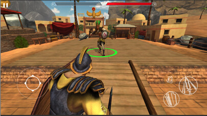 Emulate iPhone app Gladiator Glory Egypt using MyAndroid