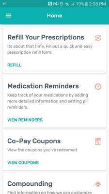 Emulate Android APK Gladwyne Pharmacy