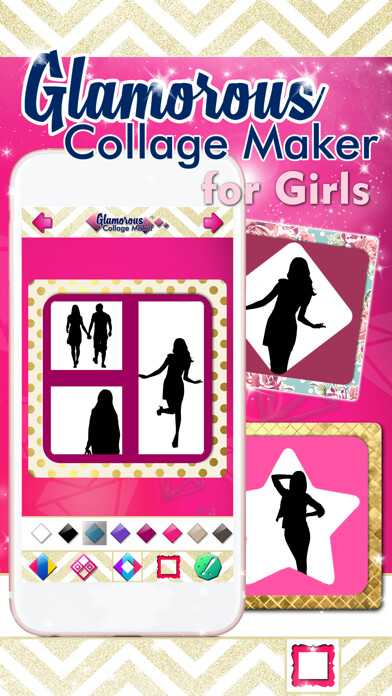 Emulate iPhone app Glamorous Collage Maker for Girls - Stitch and Split Beautiful Pics in Photo Editor using MyAndroid Emulate iPhone app Glamorous Collage Maker for Girls - Stitch and Split Beautiful Pics in Photo Editor using MyAndroid