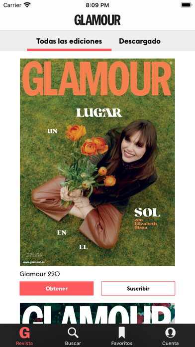 Emulate iPhone app Glamour España using MyAndroid Emulate iPhone app Glamour España using MyAndroid