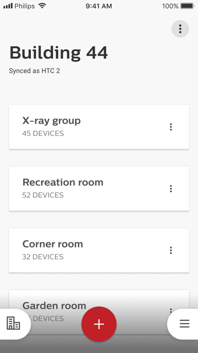 Emulate iPhone app Glamox Wireless ZigBee using MyAndroid