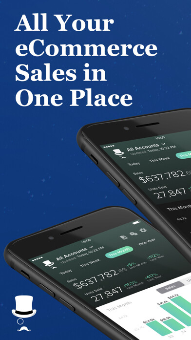 Emulate iPhone app Glance: Sales Tracker using MyAndroid