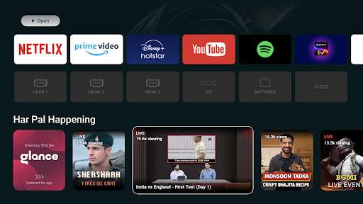 Run android online APK Glance TV from MyAndroid or emulate Glance TV using MyAndroid