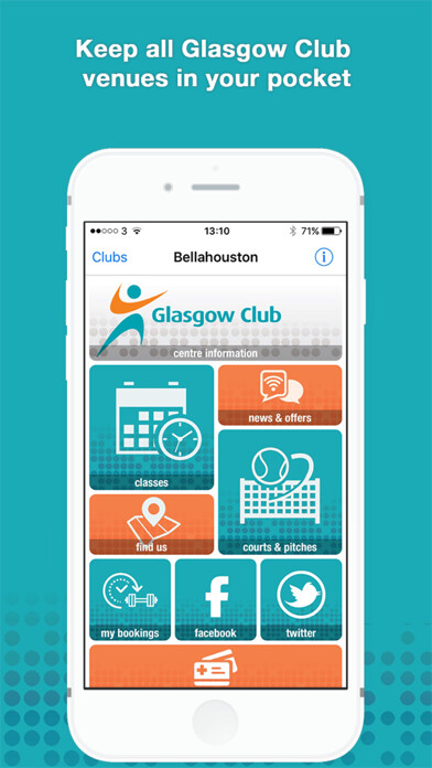 Emulate iPhone app Glasgow Club using MyAndroid Emulate iPhone app Glasgow Club using MyAndroid