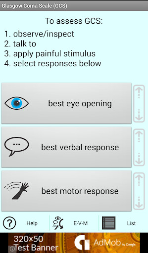 Emulate Android APK Glasgow Coma Scale (GCS) Emulate Android APK Glasgow Coma Scale (GCS)