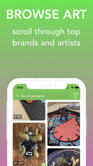 Emulate iPhone app GlassGrab - Glass Marketplace using MyAndroid Emulate iPhone app GlassGrab - Glass Marketplace using MyAndroid