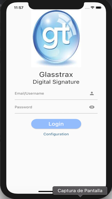 Emulate iPhone app Glasstrax Digital Signature v2 using MyAndroid Emulate iPhone app Glasstrax Digital Signature v2 using MyAndroid