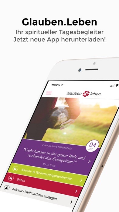 Emulate iPhone app Glauben Leben using MyAndroid Emulate iPhone app Glauben Leben using MyAndroid