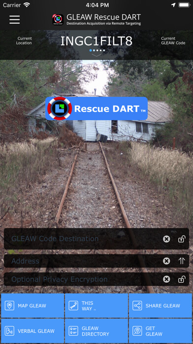 Emulate iPhone app GLEAW Rescue DART using MyAndroid
