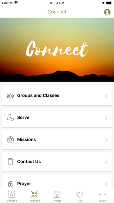 Emulate iPhone app Glendale Christian Church using MyAndroid Emulate iPhone app Glendale Christian Church using MyAndroid