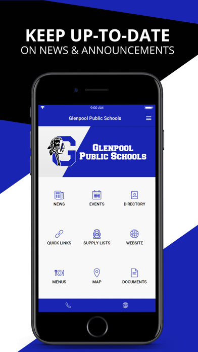 Emulate iPhone app Glenpool Public Schools using MyAndroid Emulate iPhone app Glenpool Public Schools using MyAndroid