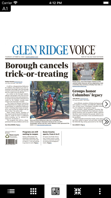 Emulate iPhone app Glen Ridge Voice Print Edition using MyAndroid Emulate iPhone app Glen Ridge Voice Print Edition using MyAndroid
