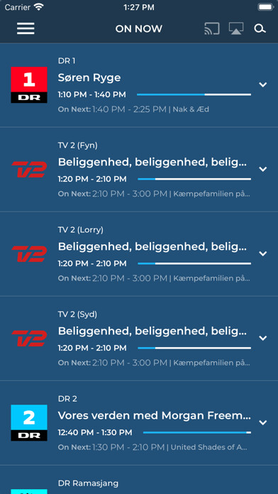 Emulate iPhone app Glenten TV using MyAndroid Emulate iPhone app Glenten TV using MyAndroid