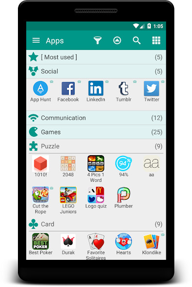 Emulate Android APK Glextor App Folder Organizer Emulate Android APK Glextor App Folder Organizer