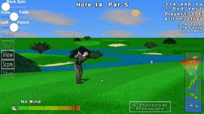 Emulate iPhone app GL Golf Lite using MyAndroid