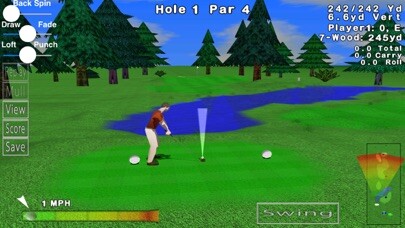 Emulate iPhone app GL Golf using MyAndroid