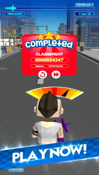 Emulate iPhone app Glider Rush using MyAndroid