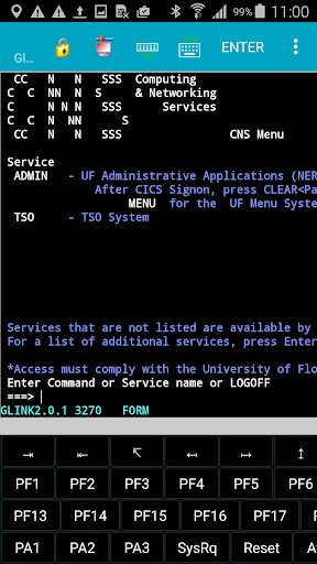 Run android online APK Glink 3270 Lite from MyAndroid or emulate Glink 3270 Lite using MyAndroid