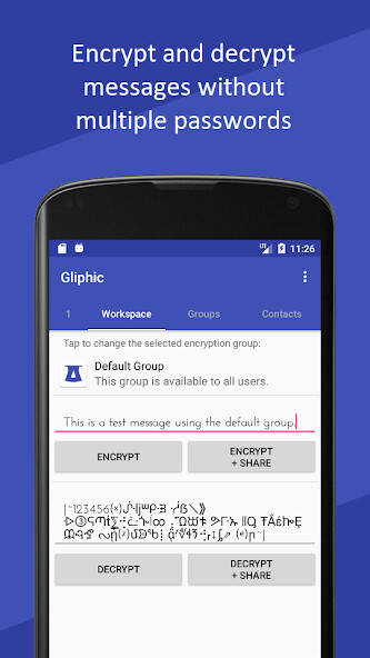 Run android online APK Gliphic - Message Encryption from MyAndroid or emulate Gliphic - Message Encryption using MyAndroid Run android online APK Gliphic - Message Encryption from MyAndroid or emulate Gliphic - Message Encryption using MyAndroid