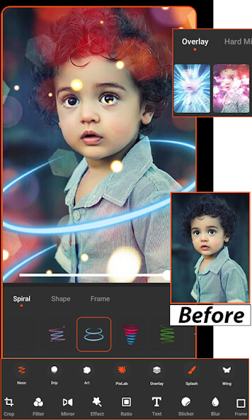 Run android online APK GlitchApp Photo FX Editor from MyAndroid or emulate GlitchApp Photo FX Editor using MyAndroid