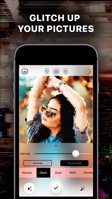 Emulate iPhone app Glitch: Trippy Special Effects using MyAndroid