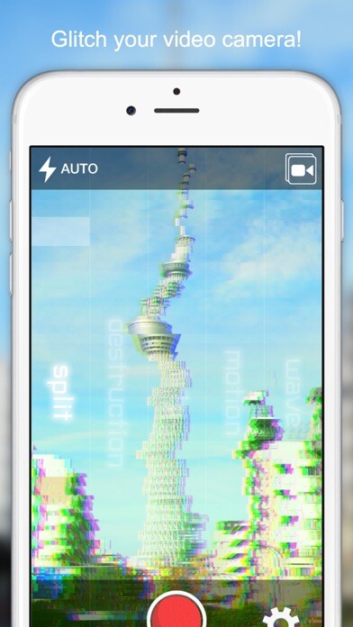 Emulate iPhone app GlitchVideo using MyAndroid
