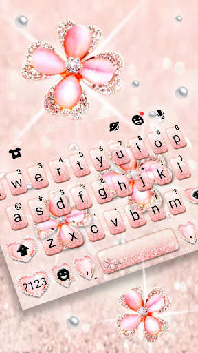 Run android online APK Glitter Clover Keyboard Theme from MyAndroid or emulate Glitter Clover Keyboard Theme using MyAndroid