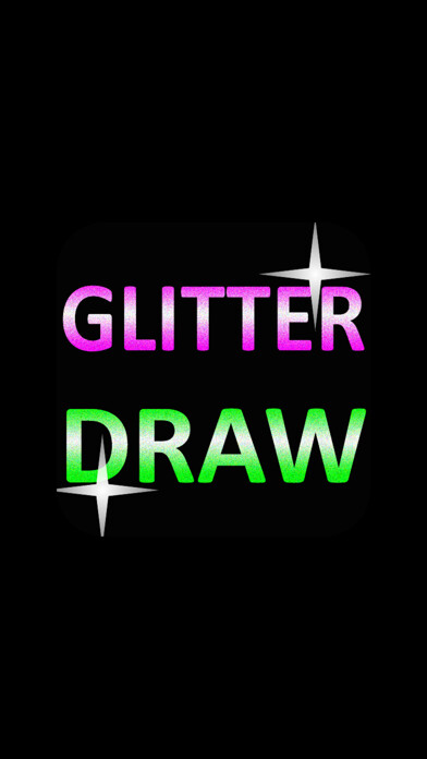 Emulate iPhone app GLITTER DRAW FREE!! using MyAndroid