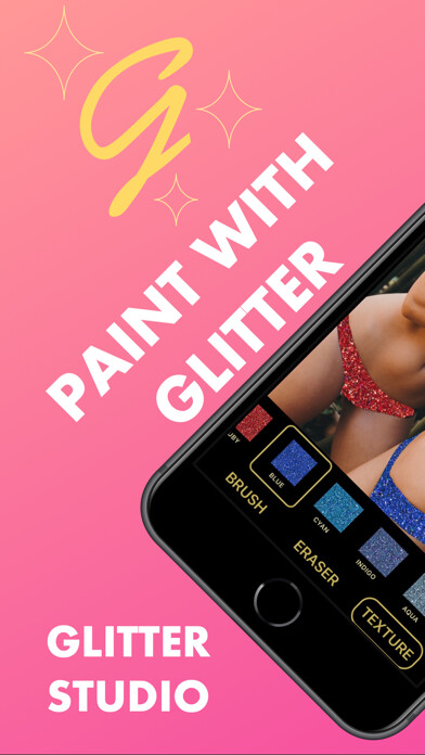 Emulate iPhone app Glitter Effect Studio using MyAndroid