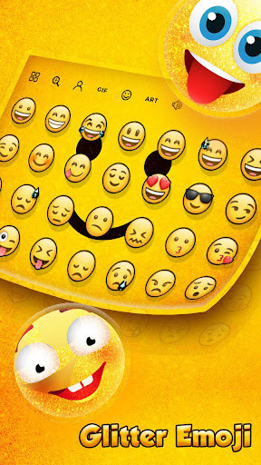 Emulate Android APK Glitter Emoji Keyboard Theme Emulate Android APK Glitter Emoji Keyboard Theme