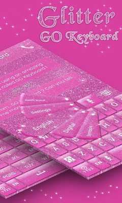 Emulate Android APK Glitter GO Keyboard Theme