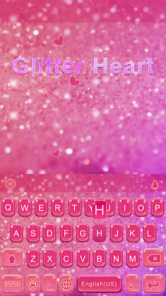 Run android online APK Glitter Heart Emoji Keyboard from MyAndroid or emulate Glitter Heart Emoji Keyboard using MyAndroid