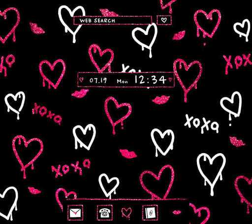 Emulate Android APK Glitter Hearts Wallpaper Emulate Android APK Glitter Hearts Wallpaper