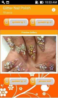 Emulate Android APK Glitter Nail Polish
