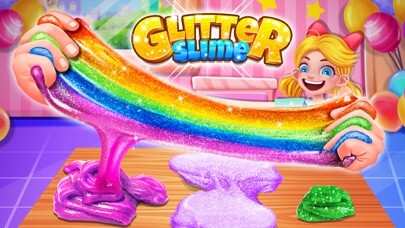 Emulate iPhone app Glitter Slime Maker using MyAndroid