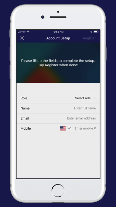 Emulate iPhone app GLM Driver using MyAndroid