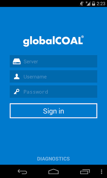 Run android online APK globalCOAL from MyAndroid or emulate globalCOAL using MyAndroid
