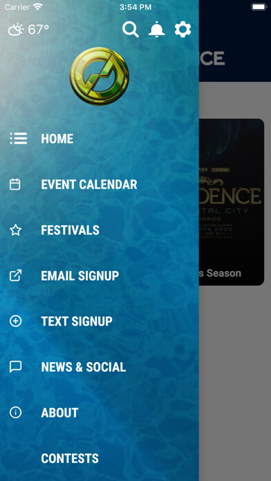 Emulate iPhone app Global Dance Events using MyAndroid Emulate iPhone app Global Dance Events using MyAndroid