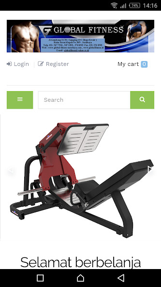 Run android online APK globalfitness.id – Toko Alat F from MyAndroid or emulate globalfitness.id – Toko Alat F using MyAndroid Run android online APK globalfitness.id – Toko Alat F from MyAndroid or emulate globalfitness.id – Toko Alat F using MyAndroid