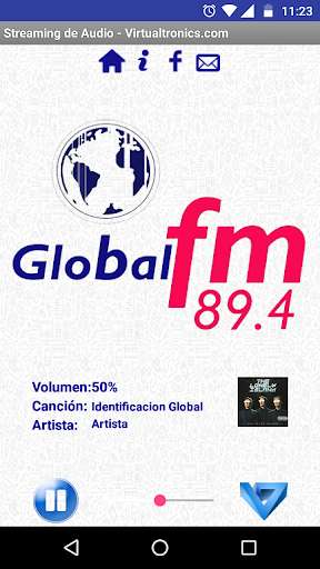 Run android online APK Global FM 89.4 from MyAndroid or emulate Global FM 89.4 using MyAndroid