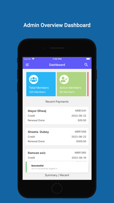 Emulate iPhone app Global Gym Software using MyAndroid