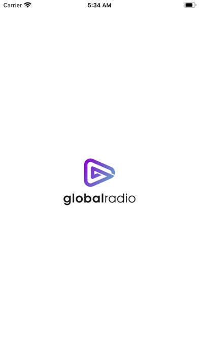Emulate iPhone app Global Hits Radio. using MyAndroid