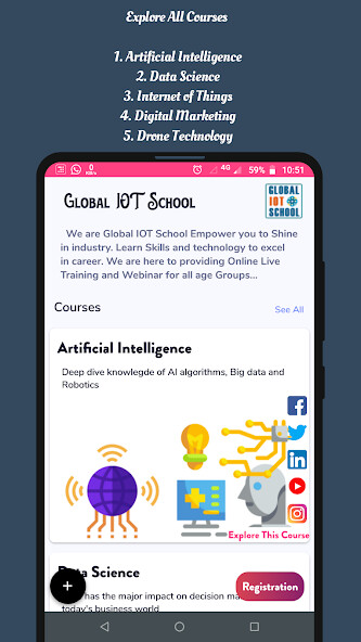 Run android online APK Global IOT School from MyAndroid or emulate Global IOT School using MyAndroid Run android online APK Global IOT School from MyAndroid or emulate Global IOT School using MyAndroid