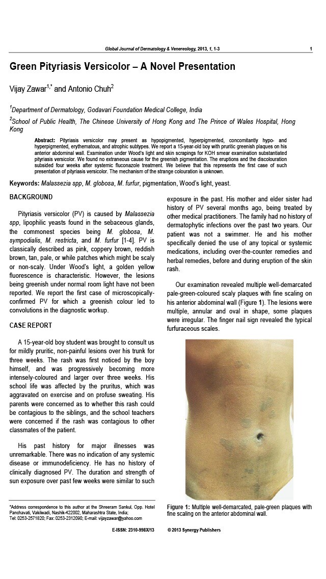 Emulate iPhone app Global Journal of Dermatology & Venereology using MyAndroid Emulate iPhone app Global Journal of Dermatology & Venereology using MyAndroid