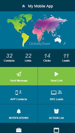 Run android online APK GloballyShare App and Marketing System from MyAndroid or emulate GloballyShare App and Marketing System using MyAndroid