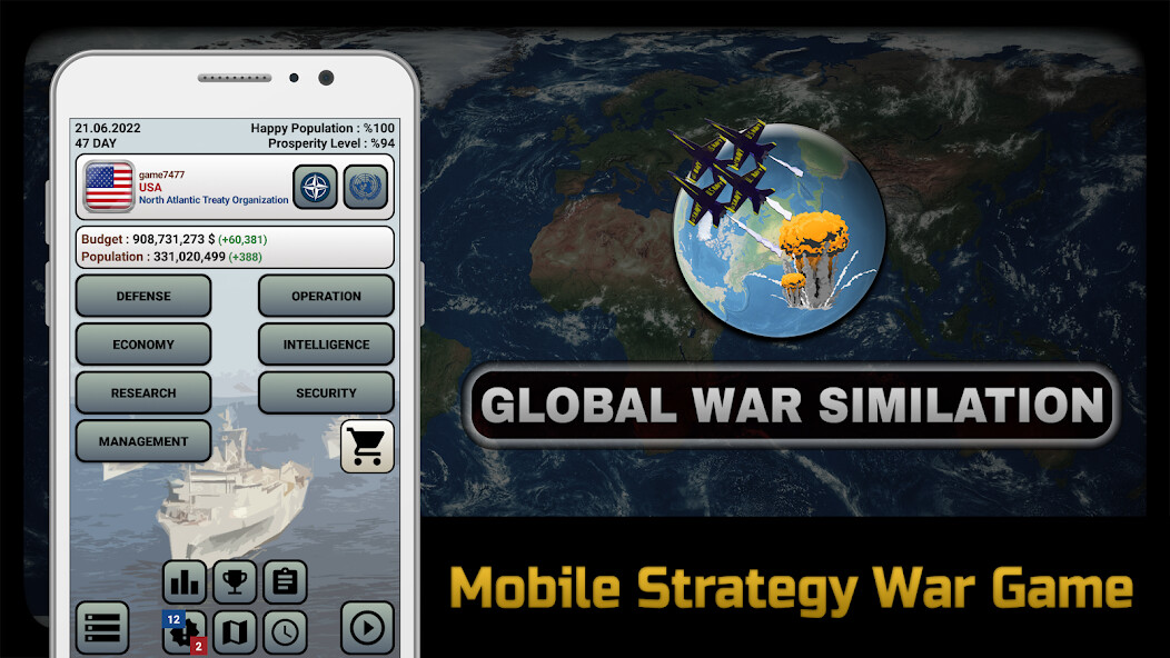 Run android online APK Global North American States from MyAndroid or emulate Global North American States using MyAndroid
