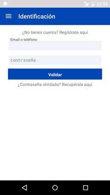 Emulate Android APK Global Padel Sports