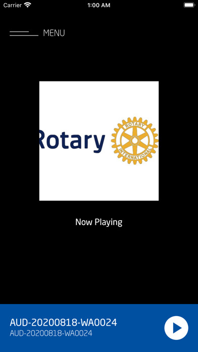 Emulate iPhone app Global Rotary Radio using MyAndroid Emulate iPhone app Global Rotary Radio using MyAndroid