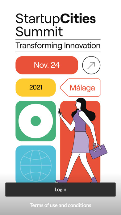 Emulate iPhone app Global StartupCities Summit using MyAndroid