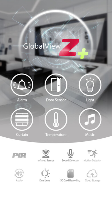 Emulate iPhone app GlobalViewPro using MyAndroid